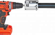 Использование устройства для снятия оксидного слоя и торцовки полиэтиленовых труб Gas Fusion УСО-32Т