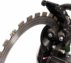 Верхние ролики электрического кольцереза по бетону Diamaster Titan-400 V2 Верхние ролики электрического кольцереза по бетону Diamaster Titan-400 V2